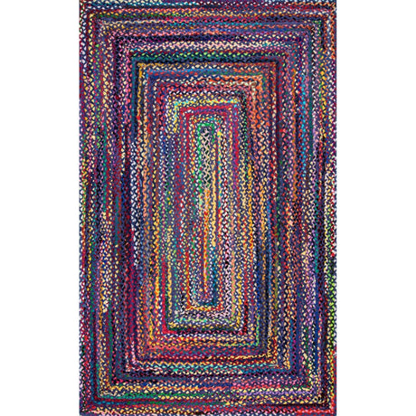 Nuloom Tammara Bohemian Hand Nta2568A Blue Rug.