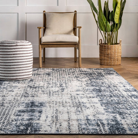 Nuloom Taylor Modern Nta2446A Blue Rug.