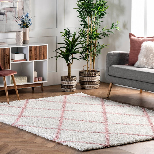 Nuloom Tess Moroccan Nte2947C Pink Rug.