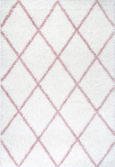 Nuloom Tess Moroccan Nte2947C Pink Rug.