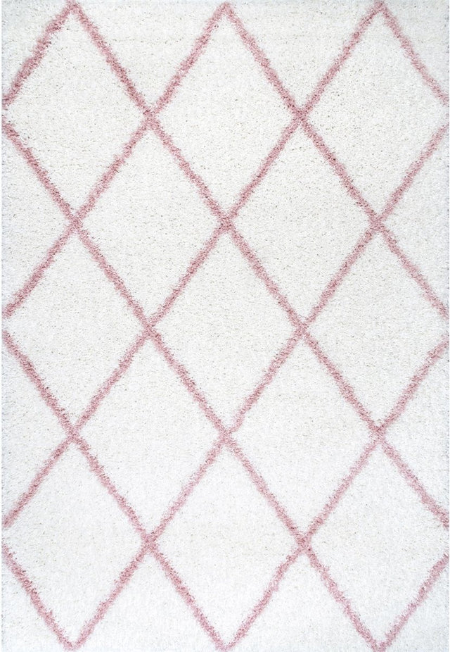 Nuloom Tess Moroccan Nte2947C Pink Rug.