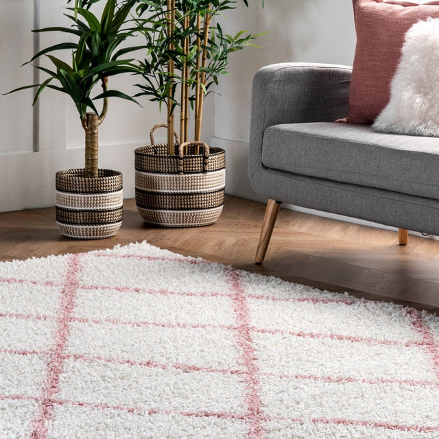 Nuloom Tess Moroccan Nte2947C Pink Rug.