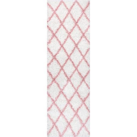 Nuloom Tess Moroccan Nte2947C Pink Rug.