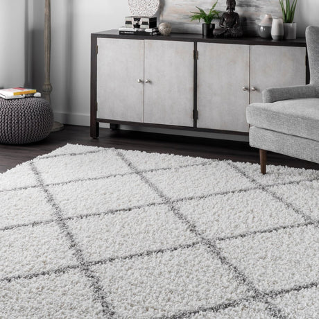 Nuloom Tess Moroccan Nte2947D White Rug.