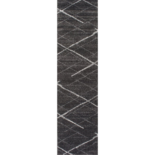 Nuloom Thigpen Contemporary Nth1498C Dark Gray Rug.