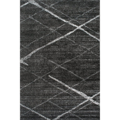 Nuloom Thigpen Contemporary Nth1498C Dark Gray Rug.