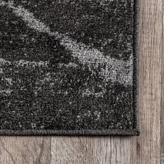 Nuloom Thigpen Contemporary Nth1498C Dark Gray Rug.