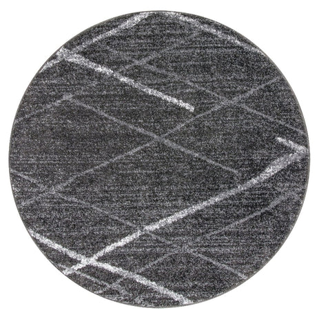 Nuloom Thigpen Contemporary Nth1498C Dark Gray Rug.