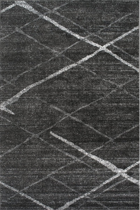 Nuloom Thigpen Contemporary Nth1498C Dark Gray Rug.