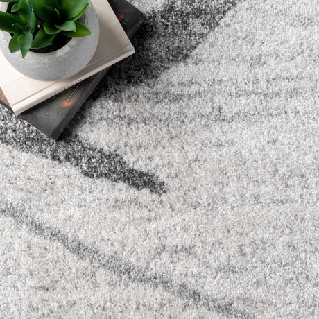 Nuloom Thigpen Contemporary Nth1498D Gray Rug.