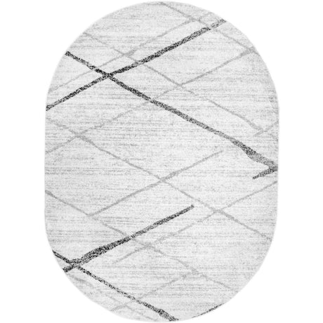 Nuloom Thigpen Contemporary Nth1498D Gray Rug.