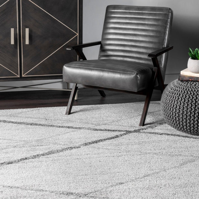 Nuloom Thigpen Contemporary Nth1498D Gray Rug.