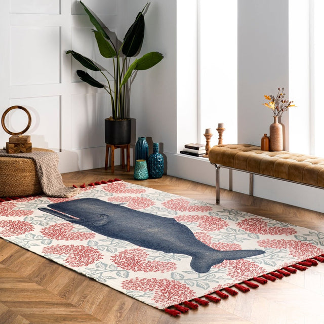 Nuloom Thomas Paul Whale Nth3533A Multi Rug.