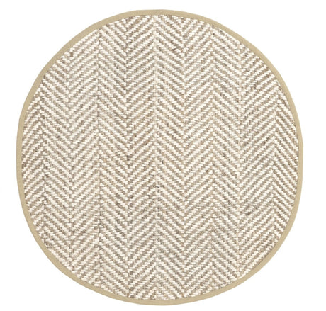 Nuloom Vania Chevron Nva1620A Off White Rug.