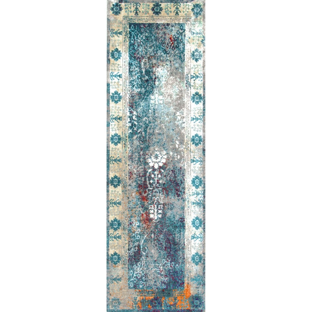 Nuloom Vintage Dotty Nvi1586A Blue Rug - Nuloom - binb05a - 406