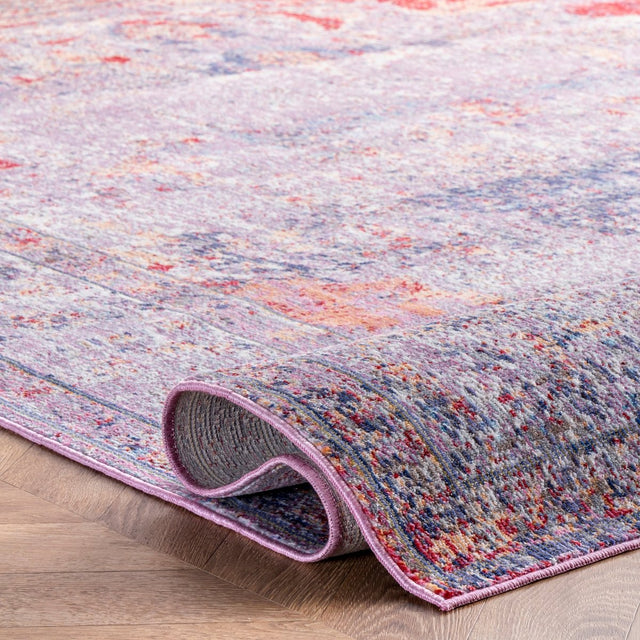 Nuloom Vintage Elmer Nvi2203A Blush Rug.