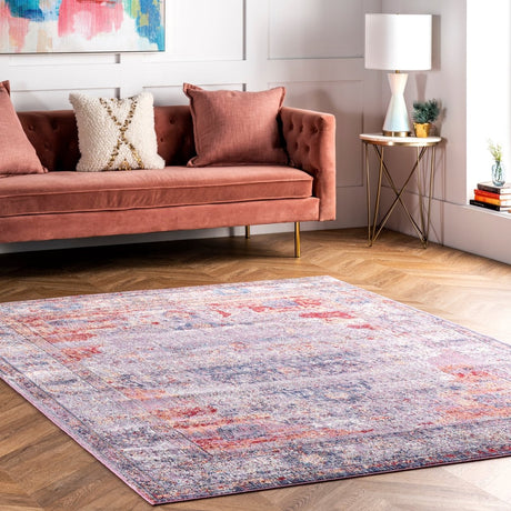 Nuloom Vintage Elmer Nvi2203A Blush Rug.