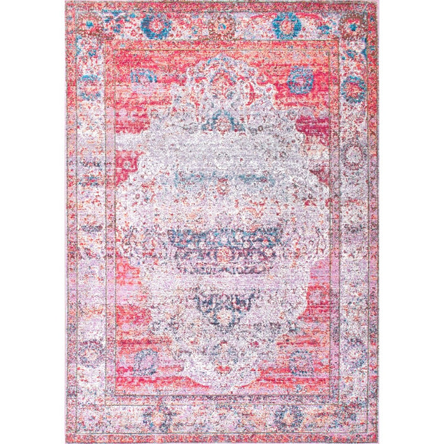 Nuloom Vintage Elmer Nvi2203A Blush Rug.