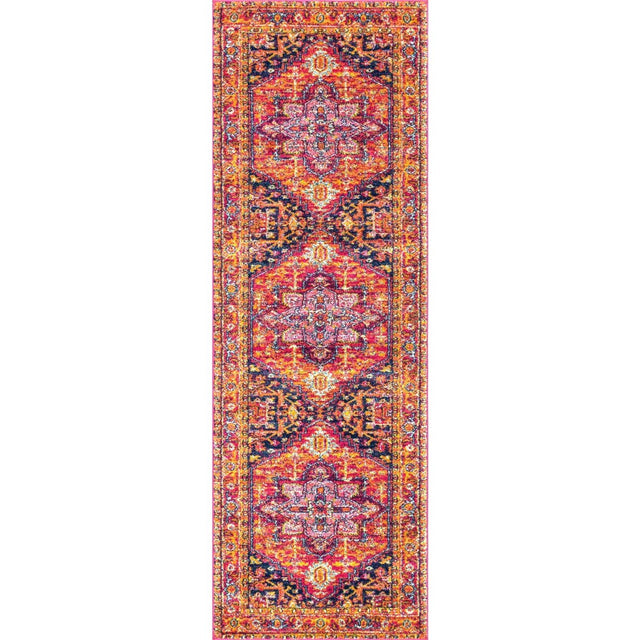 Nuloom Vintage Jaclyn Nvi3135E Pink Rug.