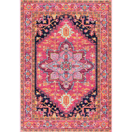 Nuloom Vintage Jaclyn Rzbd32A Pink Rug.