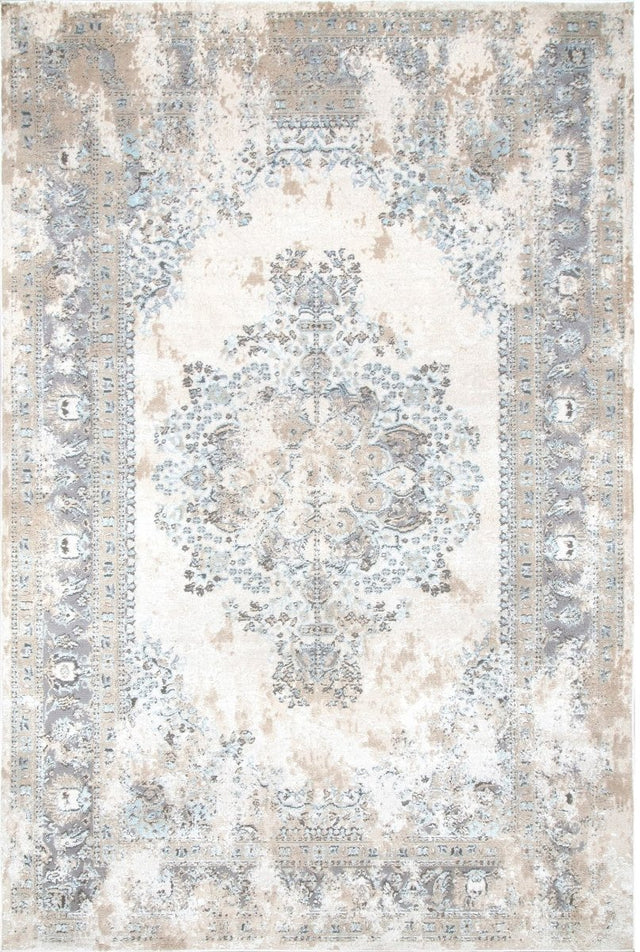 Nuloom Vintage Jodee Nvi1597B Silver Rug.