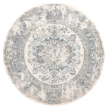 Nuloom Vintage Jodee Nvi1597B Silver Rug.