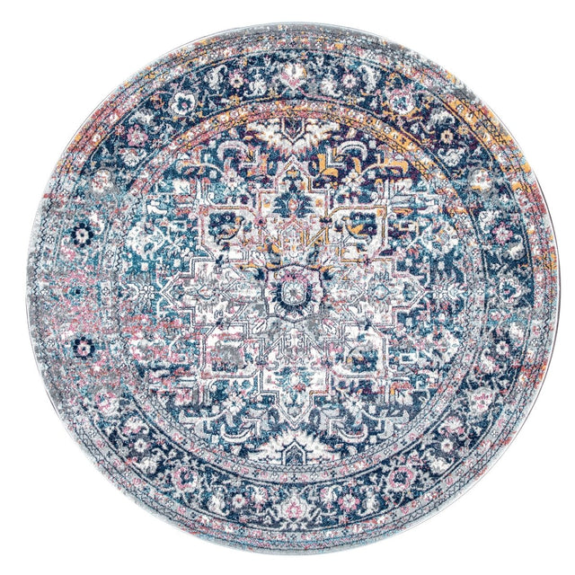 Nuloom Vintage Lilah Nvi3138A Blue Rug.