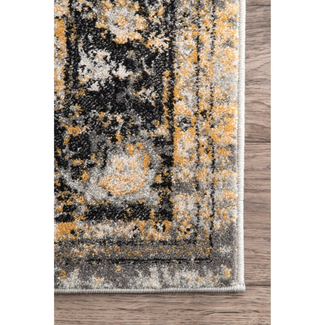 Nuloom Vintage Lilah Nvi3138B Gold Rug.