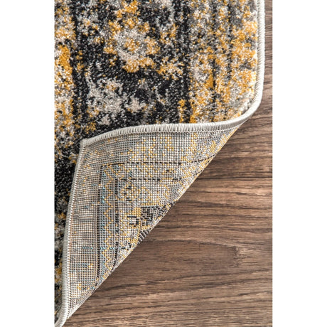 Nuloom Vintage Lilah Nvi3138B Gold Rug.