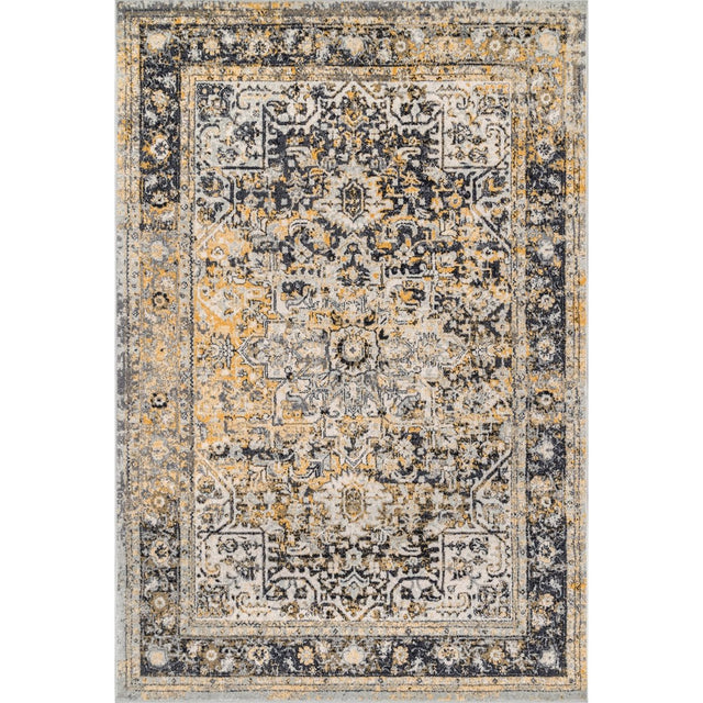 Nuloom Vintage Lilah Nvi3138B Gold Rug.