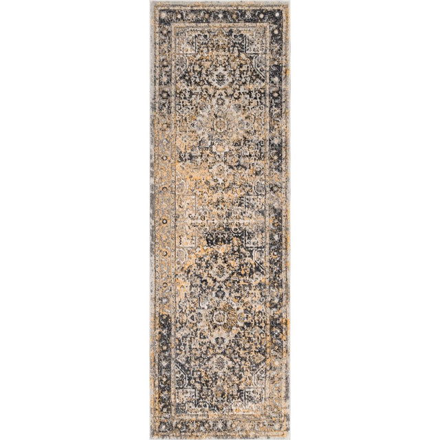 Nuloom Vintage Lilah Nvi3138B Gold Rug.