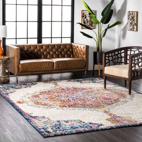 Nuloom Vintage Maranda Nvi3149E Multi Rug.