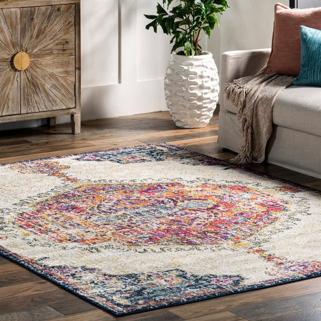 Nuloom Vintage Maranda Rzbd63A Multi Rug.