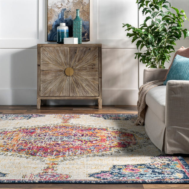 Nuloom Vintage Maranda Rzbd63A Multi Rug.