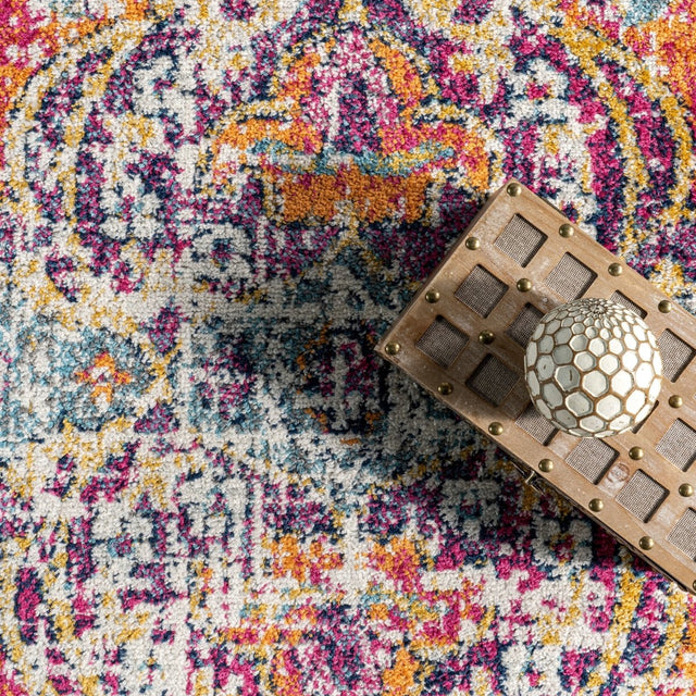 Nuloom Vintage Maranda Rzbd63A Multi Rug.