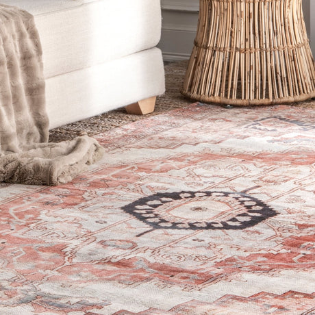 Nuloom Vintage Minna Nvi2439A Multi Rug.