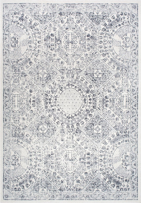 Nuloom Vintage Minta Nvi3134C Gray Rug.