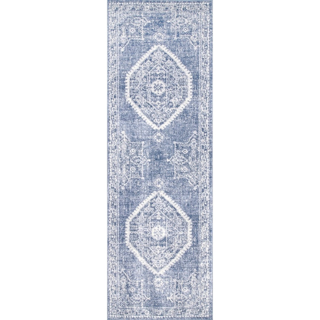 Nuloom Vintage Persian Isla Nvi3091A Blue Rug.