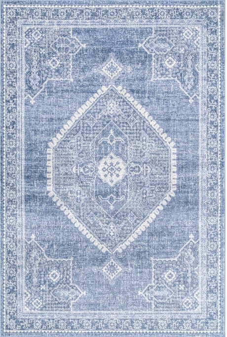 Nuloom Vintage Persian Isla Nvi3091A Blue Rug.