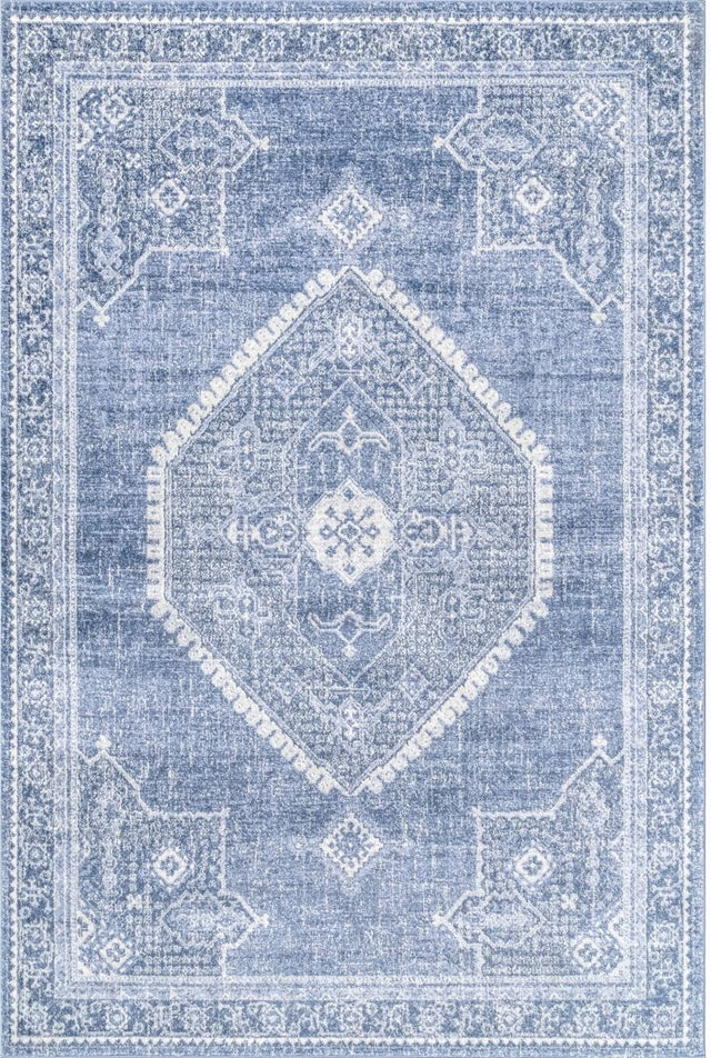 Nuloom Vintage Persian Isla Nvi3091A Blue Rug.