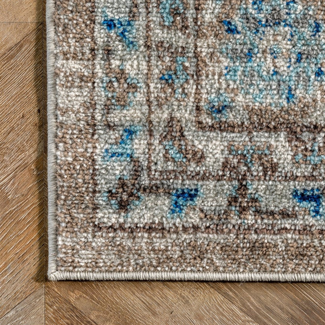 Nuloom Vintage Sherell Nvi2401A Taupe Rug.