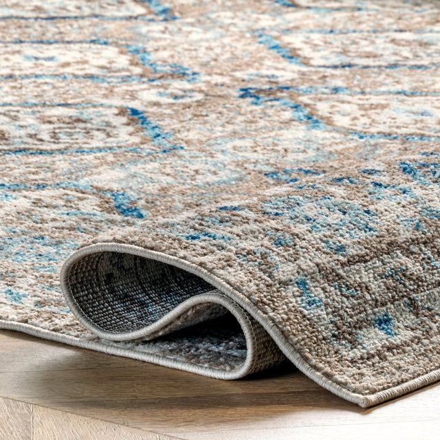 Nuloom Vintage Sherell Nvi2401A Taupe Rug.