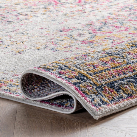 Nuloom Vintage Tabitha Nvi3137F Pink Rug.