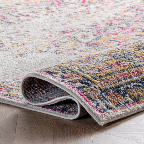 Nuloom Vintage Tabitha Rzbd36B Pink Rug.