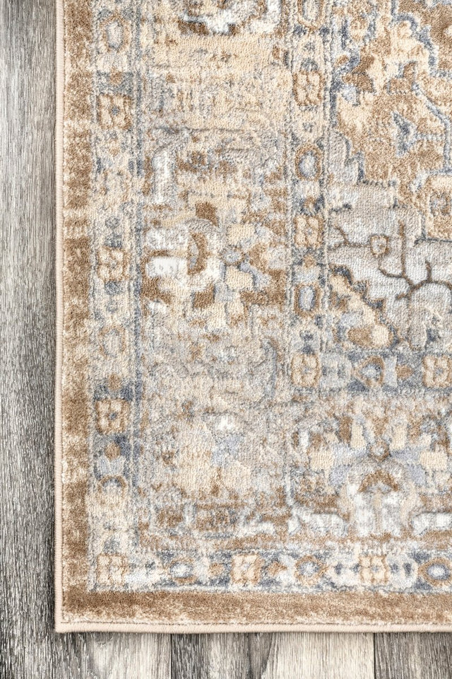 Nuloom Vintage Thea Nvi2470A Beige Rug.