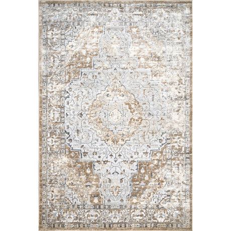 Nuloom Vintage Thea Nvi2470A Beige Rug.