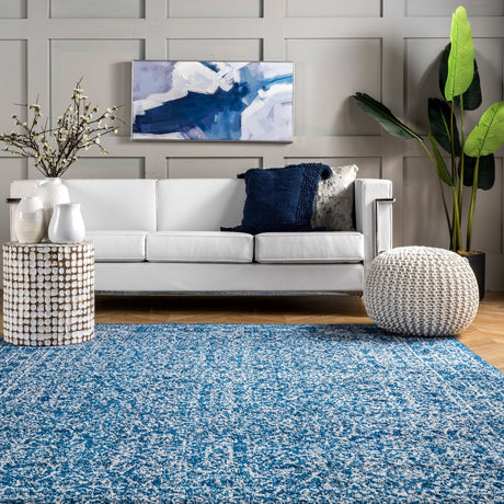 Nuloom Vintage Waddell Nvi3128B Dark Blue Rug.