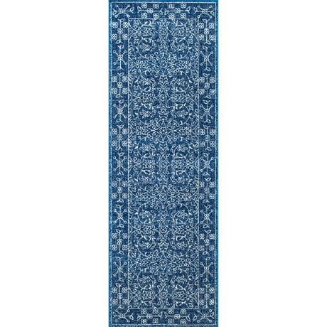 Nuloom Vintage Waddell Nvi3128B Dark Blue Rug.