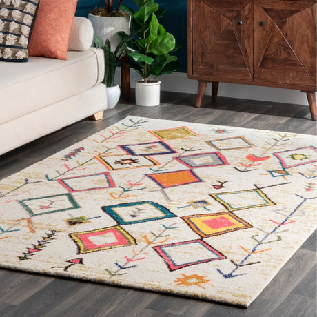 Nuloom Vivian Moroccan Nvi1689A Multi Rug.