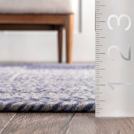 Nuloom Winslow Contemporary Nwi3543A Blue Rug.